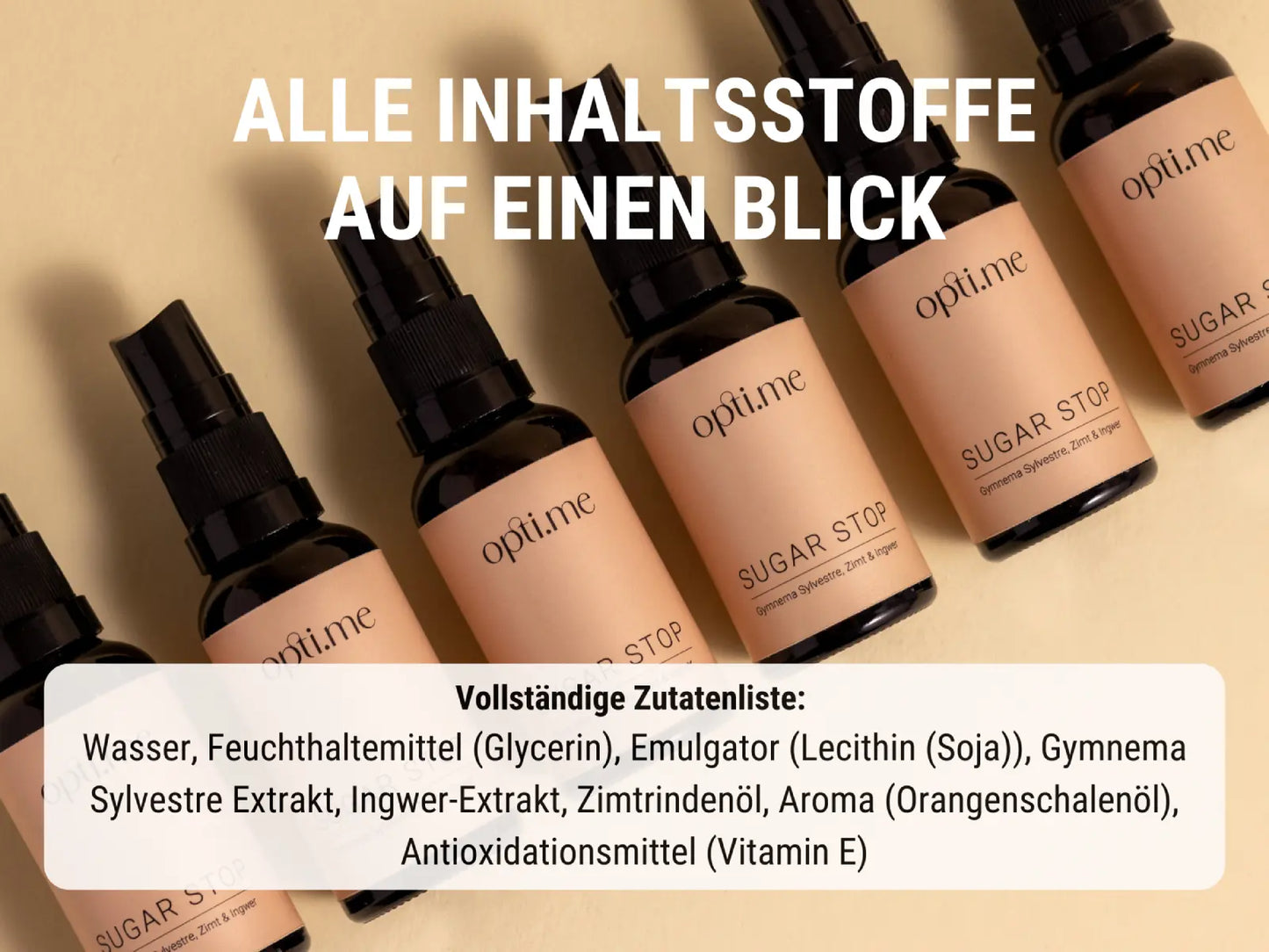 SUGAR STOP – blockiert den Geschmack von Zucker