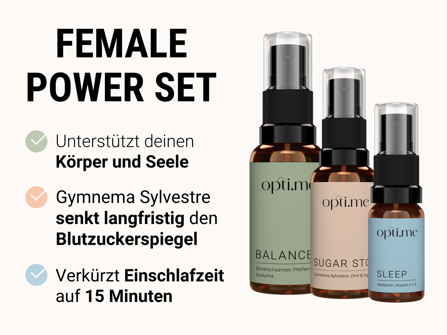 FEMALE POWER SET – für ein Leben im Einklang