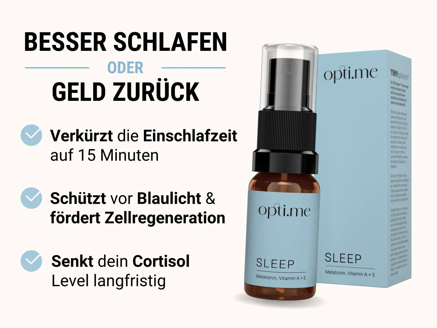 SLEEP – für einen erholsamen Schlaf