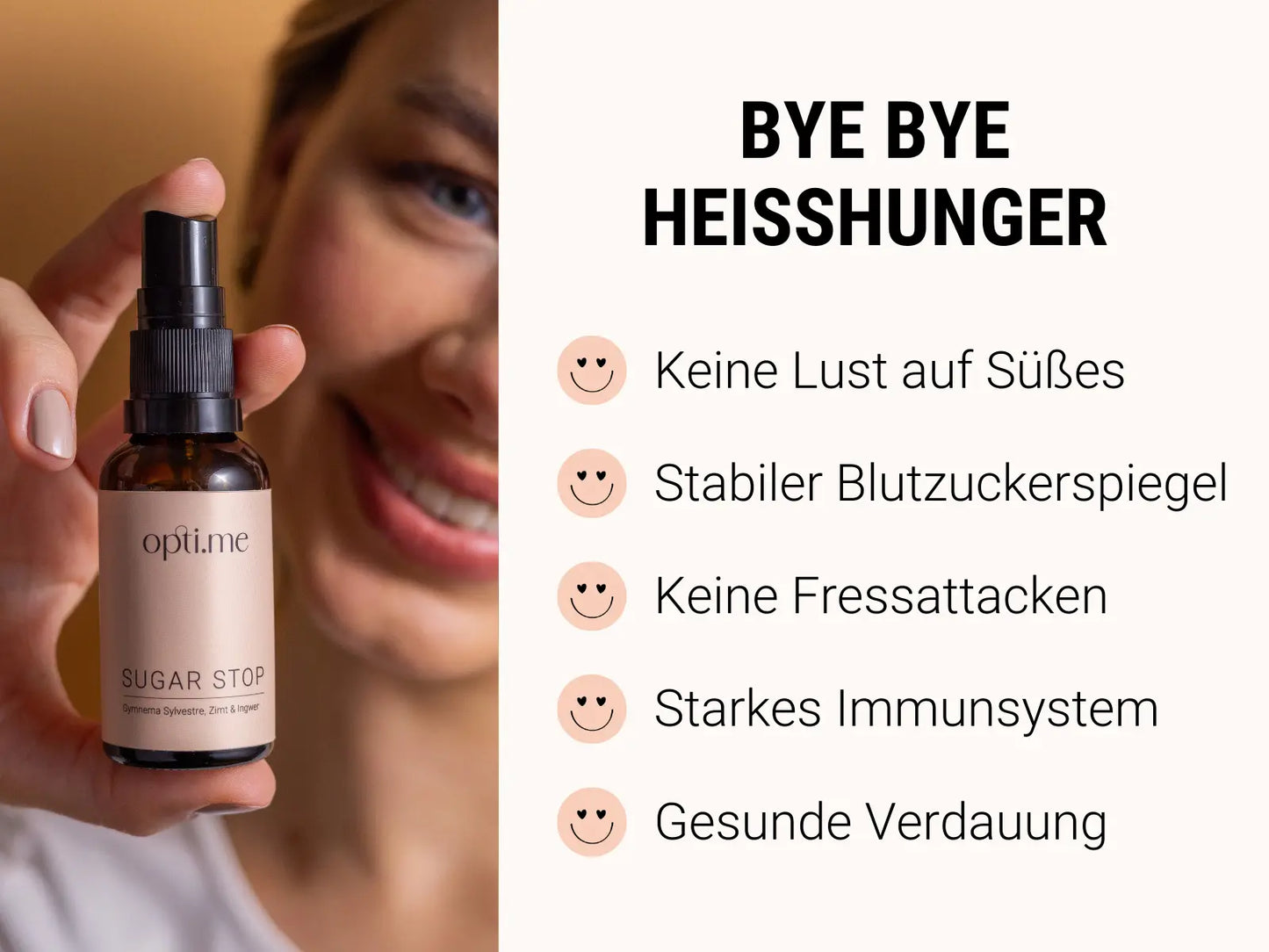 SUGAR STOP – für weniger Heißhunger