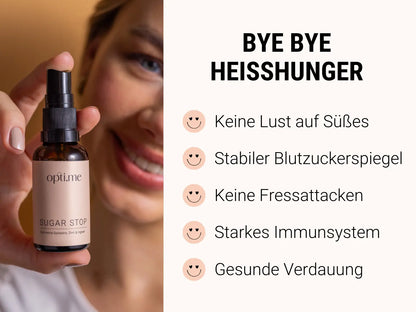 SUGAR STOP – für weniger Heißhunger